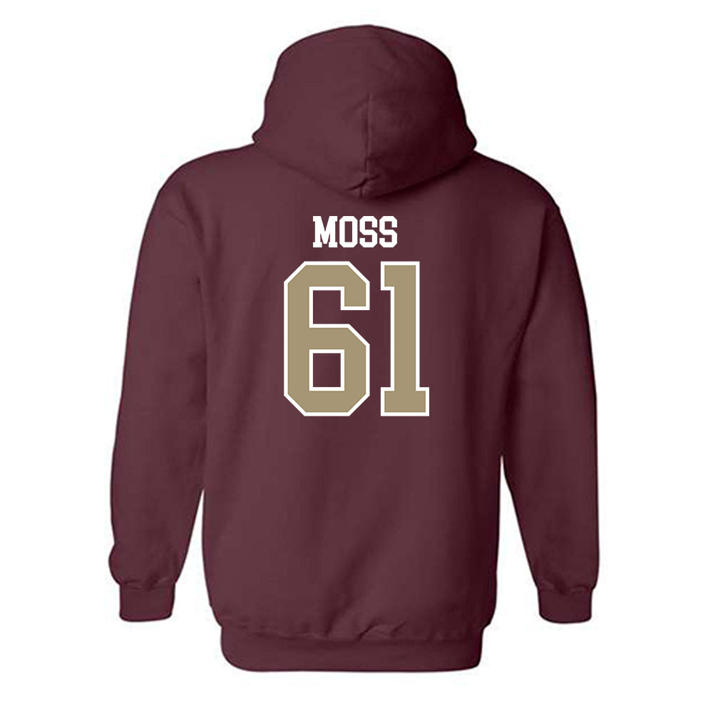 Lafayette College - NCAA Football : Parker Moss - Classic Shersey Hooded Sweatshirt-1