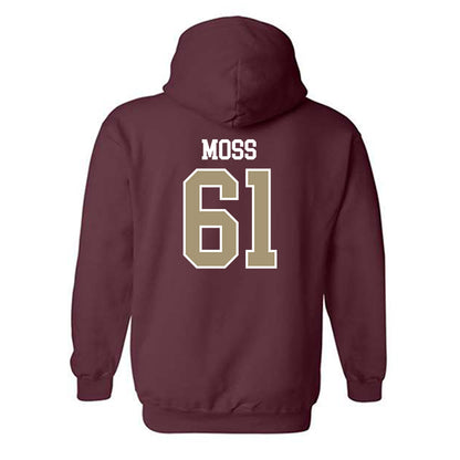 Lafayette College - NCAA Football : Parker Moss - Classic Shersey Hooded Sweatshirt-1