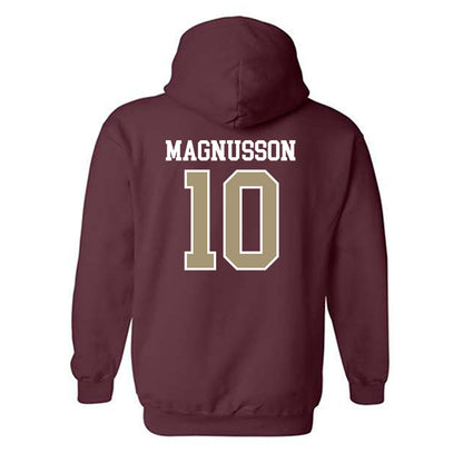 Lafayette College - NCAA Men's Tennis : Jake Magnusson - Classic Shersey Hooded Sweatshirt-1