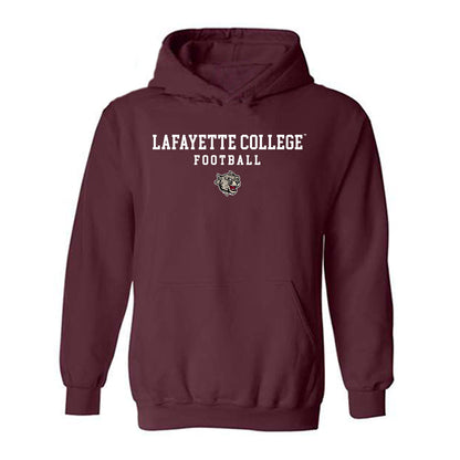 Lafayette College - NCAA Football : Xavier Johnson - Classic Shersey Hooded Sweatshirt