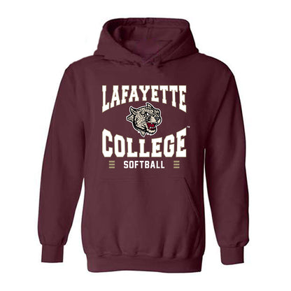 Lafayette College - NCAA Softball : Olivia Catalina - Classic Shersey Hooded Sweatshirt-0