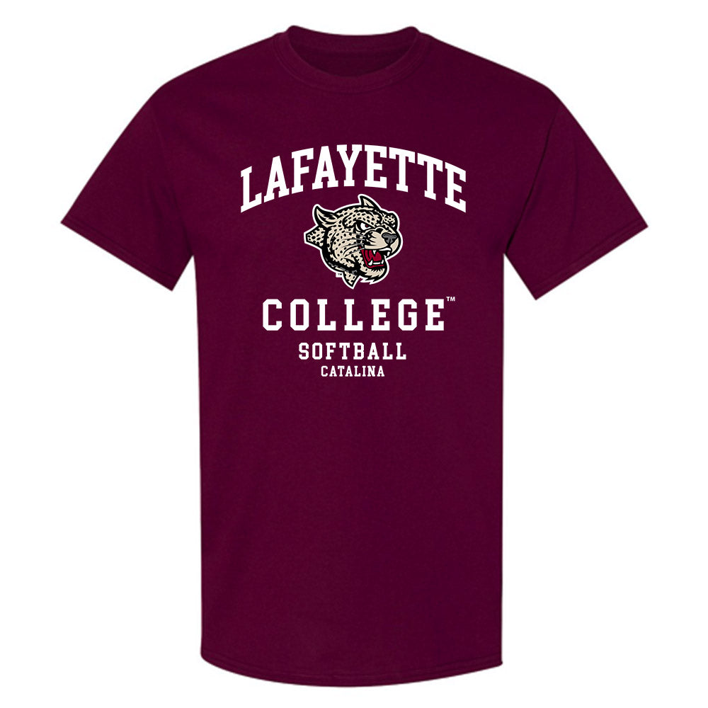 Lafayette College - NCAA Softball : Olivia Catalina - Classic Fashion Shersey T-Shirt-0
