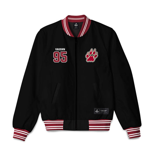 Lafayette College - NCAA Football : Michael Vaughn - Bomber Jacket-0