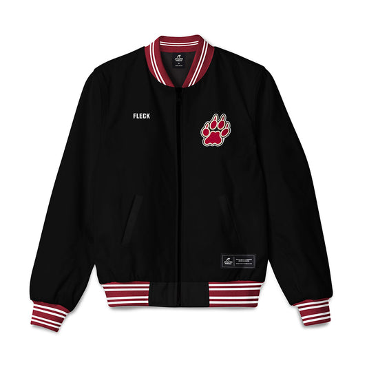 Lafayette College - NCAA Women's Swimming & Diving : Kristina Fleck - Bomber Jacket-0