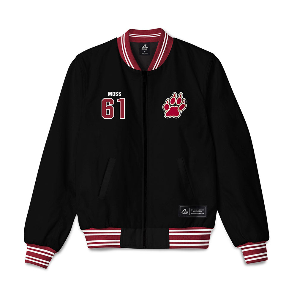 Lafayette College - NCAA Football : Parker Moss - Bomber Jacket-0