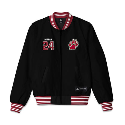 Lafayette College - NCAA Baseball : Jack Mislan - Bomber Jacket-0