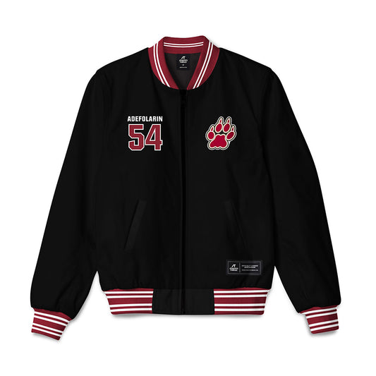 Lafayette College - NCAA Football : Daniel Adefolarin - Bomber Jacket-0
