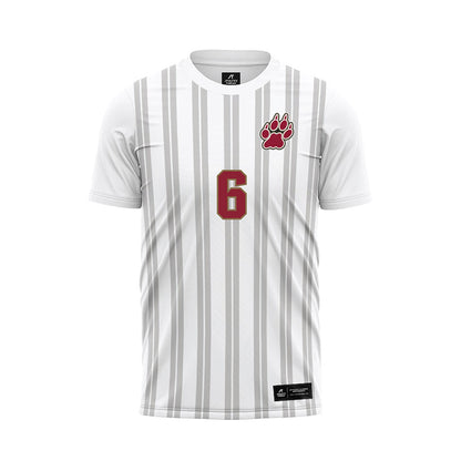 Lafayette College - NCAA Women's Soccer : Era Methoxha - White Soccer Jersey-0