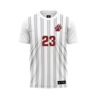 Lafayette College - NCAA Women's Soccer : Alle Hughes - White Soccer Jersey-0