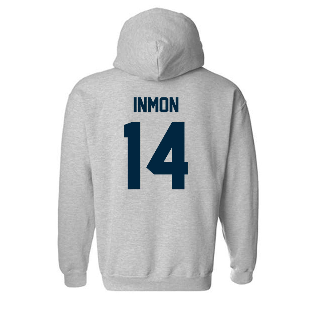 Wyoming - NCAA Football : Bj Inmon - Classic Fashion Shersey Hooded Sweatshirt-1