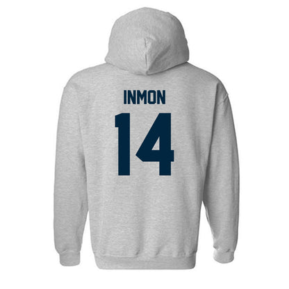 Wyoming - NCAA Football : Bj Inmon - Classic Fashion Shersey Hooded Sweatshirt-1