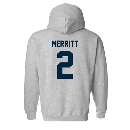 Wyoming - NCAA Football : Caleb Merritt - Classic Fashion Shersey Hooded Sweatshirt-1