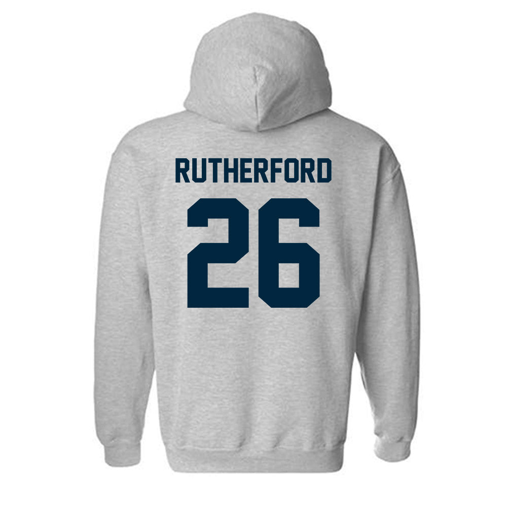 Wyoming - NCAA Football : Gary Rutherford - Classic Fashion Shersey Hooded Sweatshirt-1