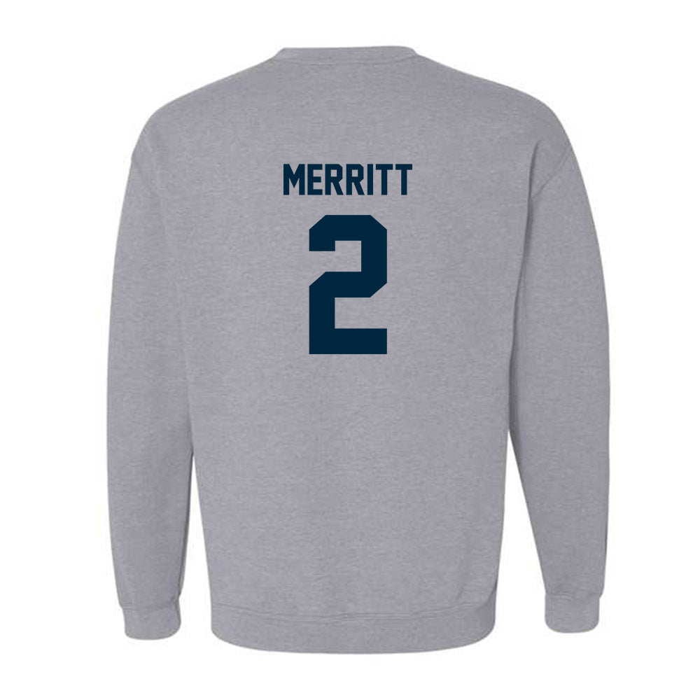 Wyoming - NCAA Football : Caleb Merritt - Classic Fashion Shersey Crewneck Sweatshirt-1