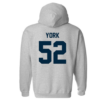 Wyoming - NCAA Football : Carson York - Classic Fashion Shersey Hooded Sweatshirt