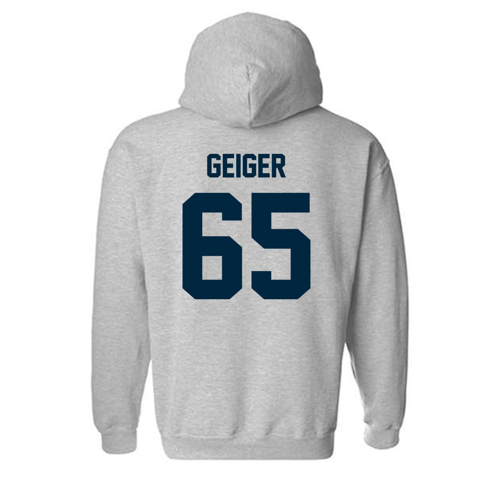 Wyoming - NCAA Football : Nathan Geiger - Classic Fashion Shersey Hooded Sweatshirt