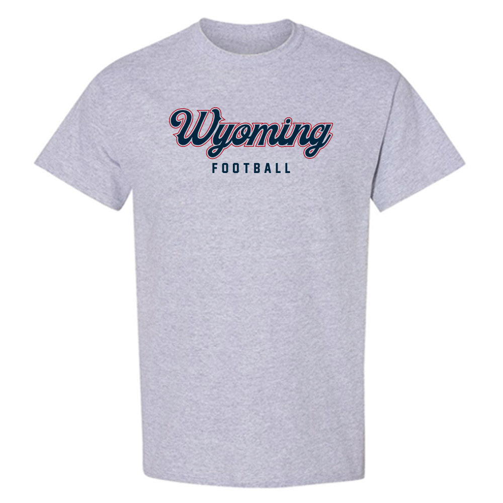 Wyoming - NCAA Football : Mason Drube - Classic Fashion Shersey T-Shirt-0