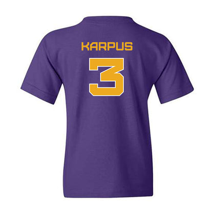 Albany - NCAA Women's Lacrosse : Karen Karpus - Classic Shersey Youth T-Shirt-1