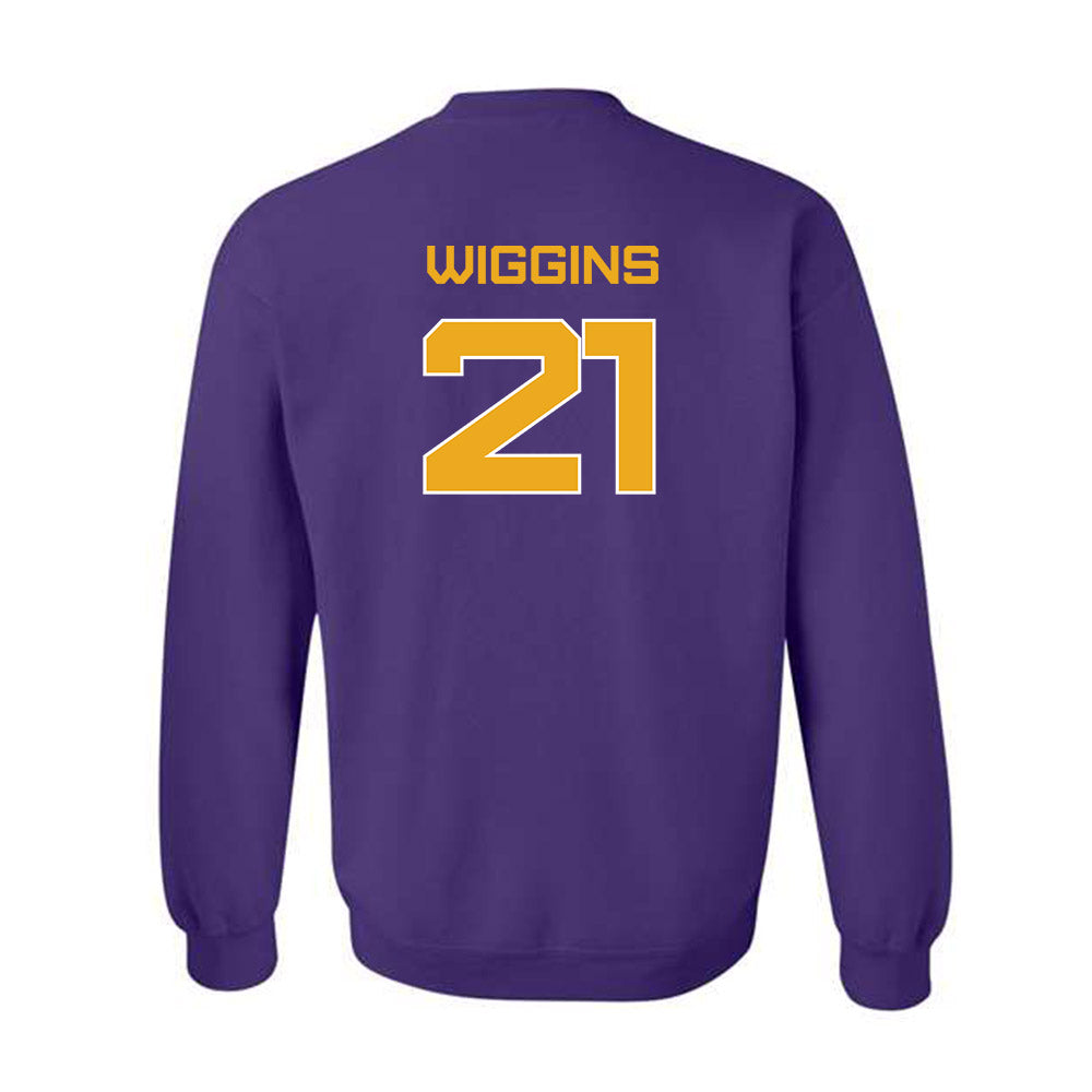 Albany - NCAA Football : Ervin Wiggins - Classic Shersey Crewneck Sweatshirt-1