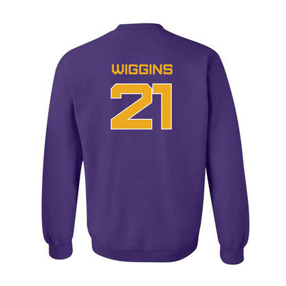 Albany - NCAA Football : Ervin Wiggins - Classic Shersey Crewneck Sweatshirt-1
