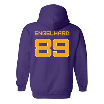 Albany - NCAA Football : Riley Engelhard - Classic Shersey Hooded Sweatshirt-1