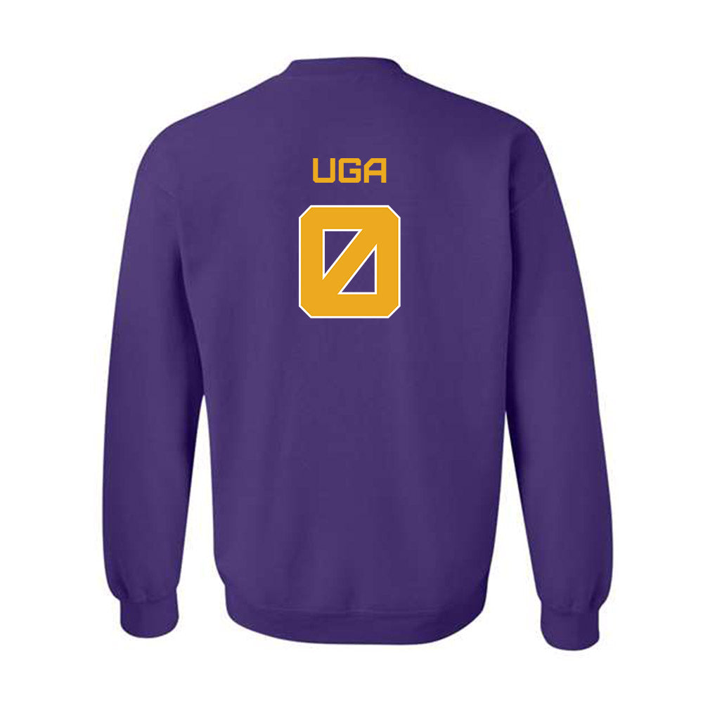 Albany - NCAA Football : Jojo Uga - Classic Shersey Crewneck Sweatshirt-1