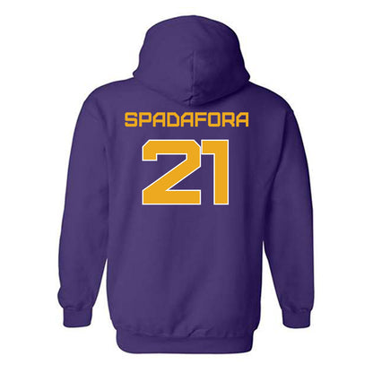 Albany - NCAA Women's Lacrosse : Jess Spadafora - Classic Shersey Hooded Sweatshirt-1