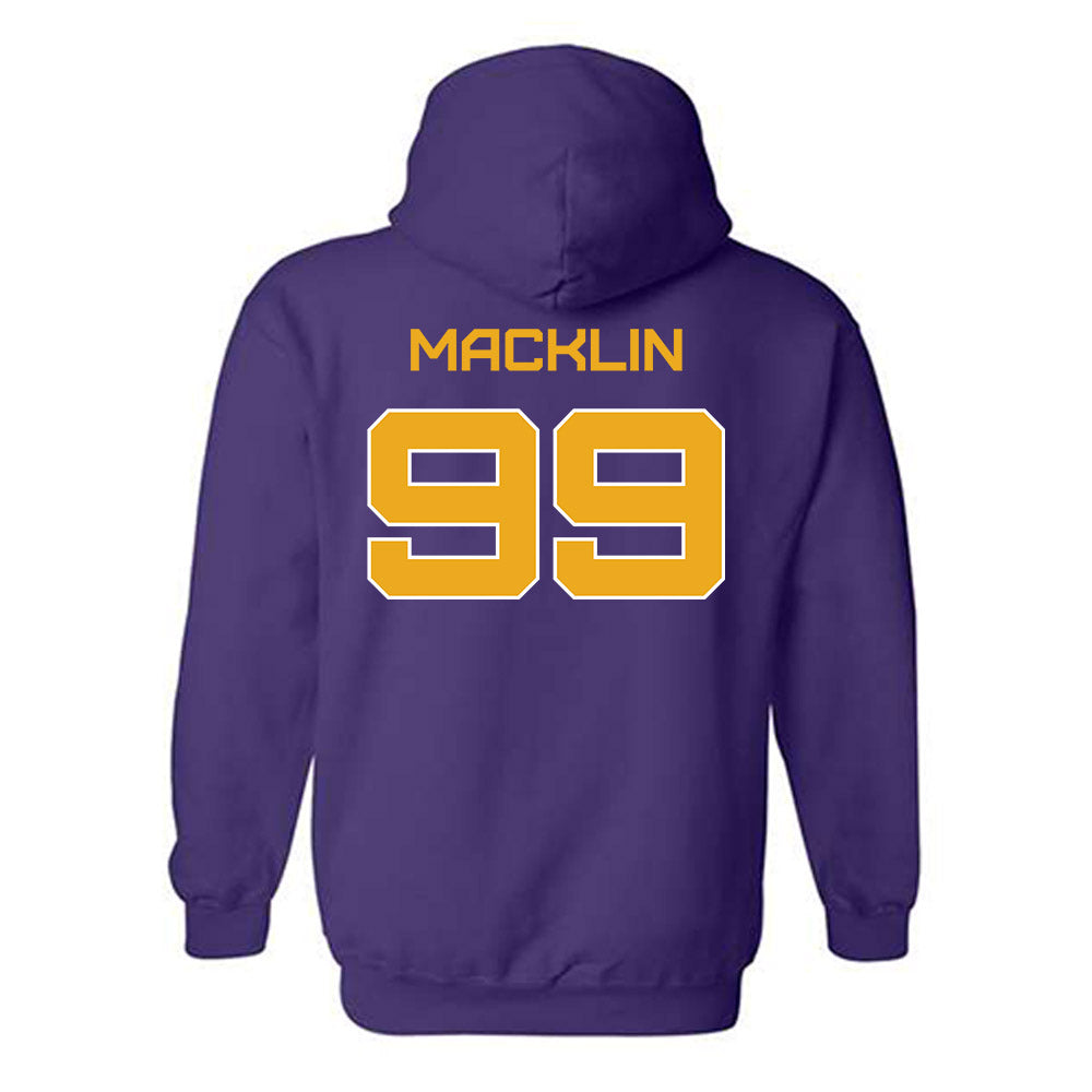 Albany - NCAA Football : Kylyn Macklin - Classic Shersey Hooded Sweatshirt-1
