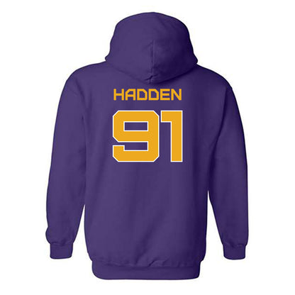 Albany - NCAA Men's Lacrosse : Jack Hadden - Classic Shersey Hooded Sweatshirt-1