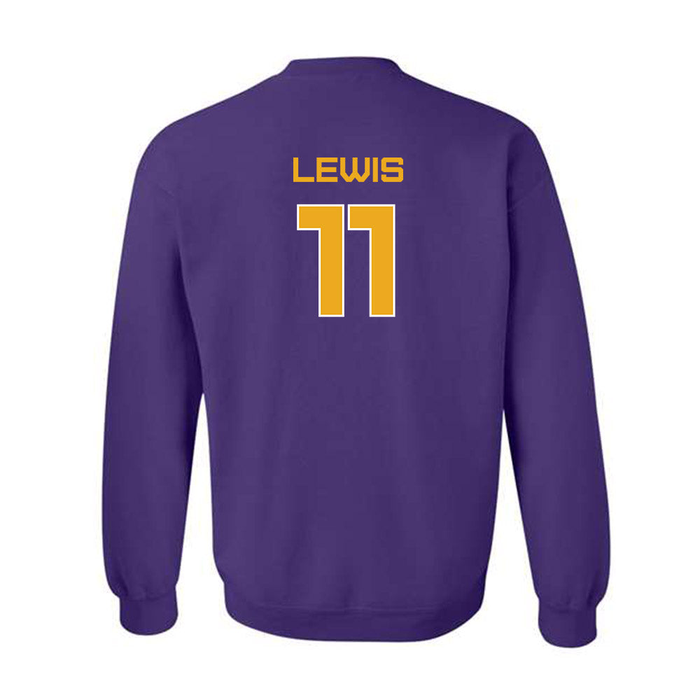 Albany - NCAA Football : Shawan Lewis - Classic Shersey Crewneck Sweatshirt-1