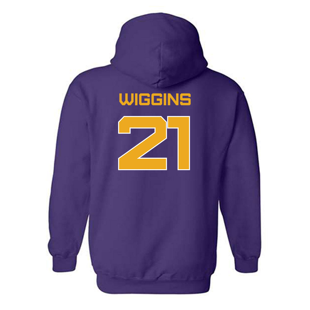 Albany - NCAA Football : Ervin Wiggins - Classic Shersey Hooded Sweatshirt-1