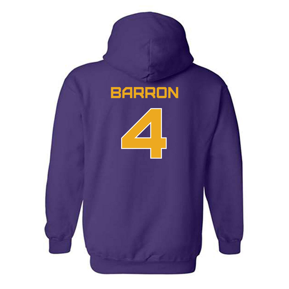 Albany - NCAA Football : Jasiah Barron - Classic Shersey Hooded Sweatshirt-1