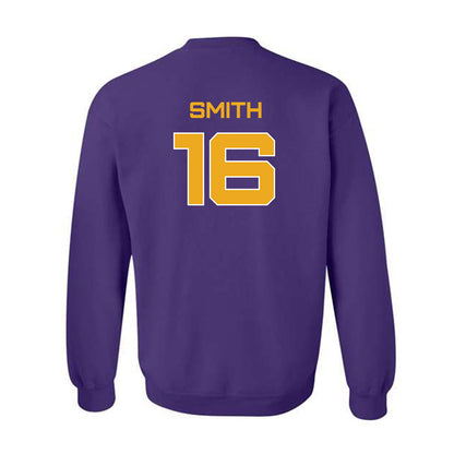 Albany - NCAA Men's Lacrosse : Brady smith - Classic Shersey Crewneck Sweatshirt-1