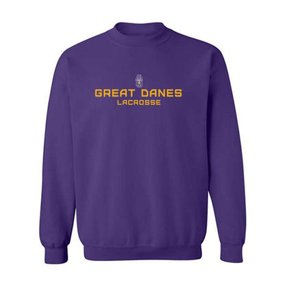 Albany - NCAA Men's Lacrosse : Carter Loughman - Classic Shersey Crewneck Sweatshirt-0