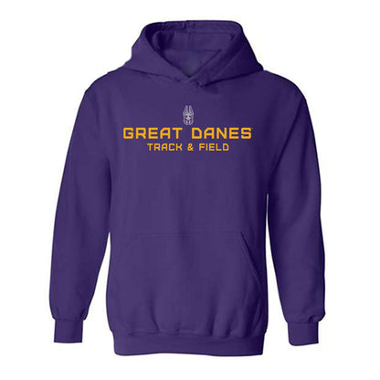 Albany - NCAA Men's Track & Field : Leonard Durau - Classic Shersey Hooded Sweatshirt-0