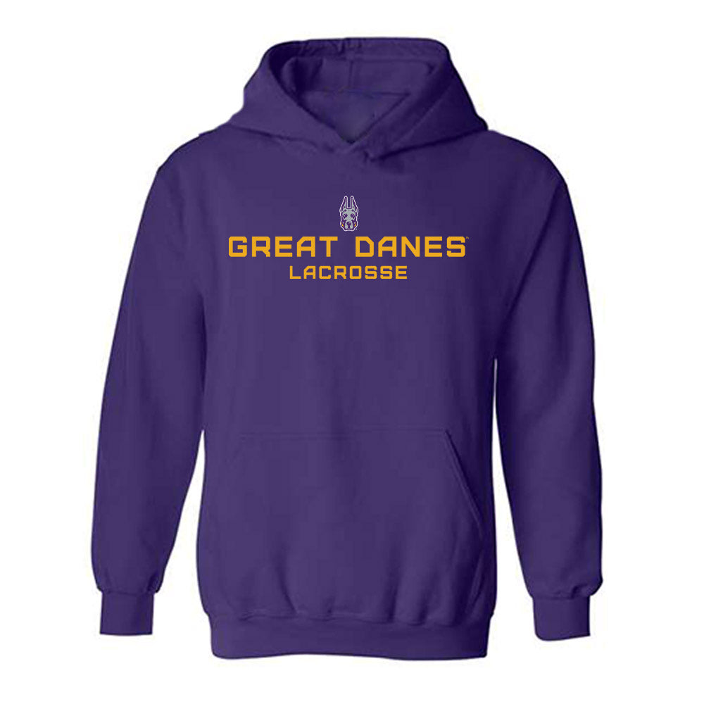 Albany - NCAA Women's Lacrosse : Karen Karpus - Classic Shersey Hooded Sweatshirt-0