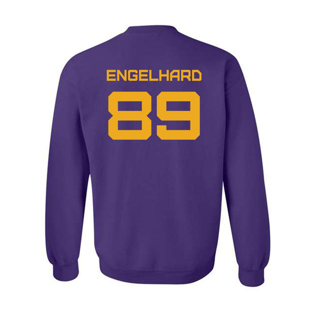 Albany - NCAA Football : Riley Engelhard - Classic Shersey Crewneck Sweatshirt-1