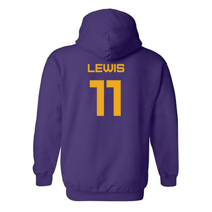 Albany - NCAA Football : Shawan Lewis - Classic Shersey Hooded Sweatshirt-1