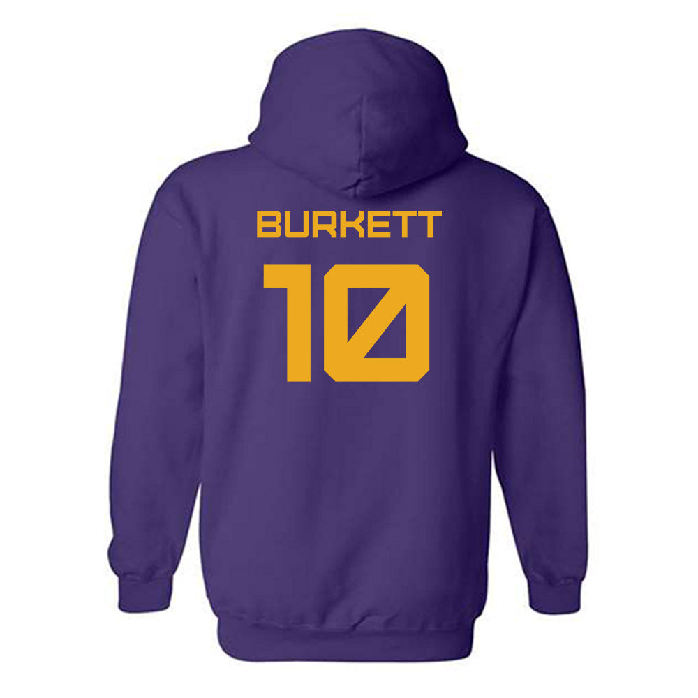Albany - NCAA Football : Myles Burkett - Classic Shersey Hooded Sweatshirt-1