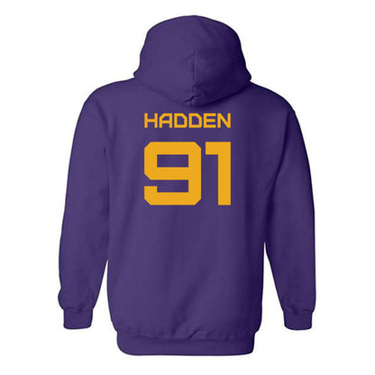 Albany - NCAA Men's Lacrosse : Jack Hadden - Classic Shersey Hooded Sweatshirt-1