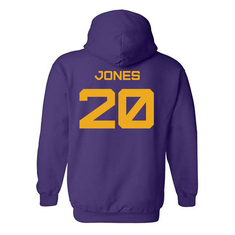 Albany - NCAA Football : Donald Jones - Classic Shersey Hooded Sweatshirt-1