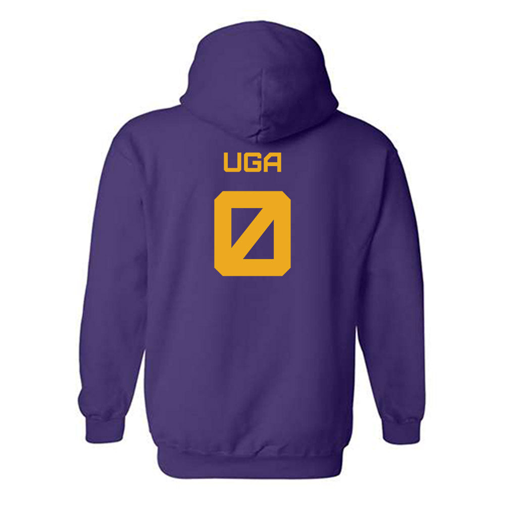 Albany - NCAA Football : Jojo Uga - Classic Shersey Hooded Sweatshirt-1