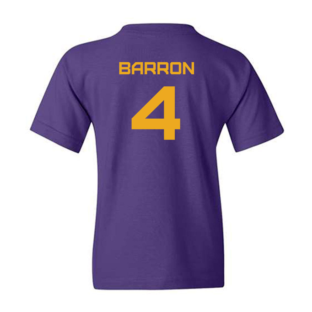 Albany - NCAA Football : Jasiah Barron - Classic Shersey Youth T-Shirt-1