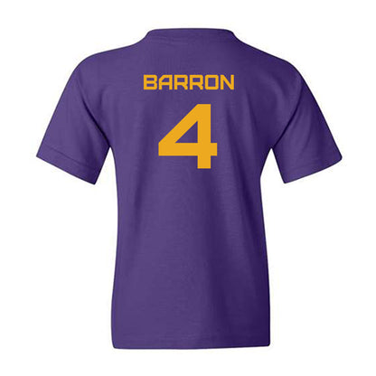 Albany - NCAA Football : Jasiah Barron - Classic Shersey Youth T-Shirt-1
