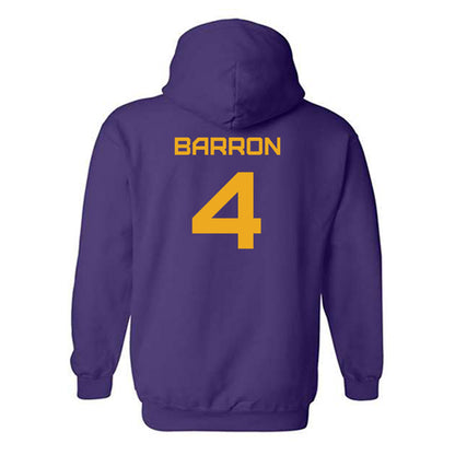 Albany - NCAA Football : Jasiah Barron - Classic Shersey Hooded Sweatshirt-1