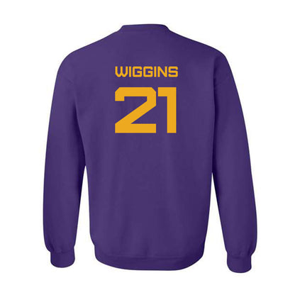 Albany - NCAA Football : Ervin Wiggins - Classic Shersey Crewneck Sweatshirt-1