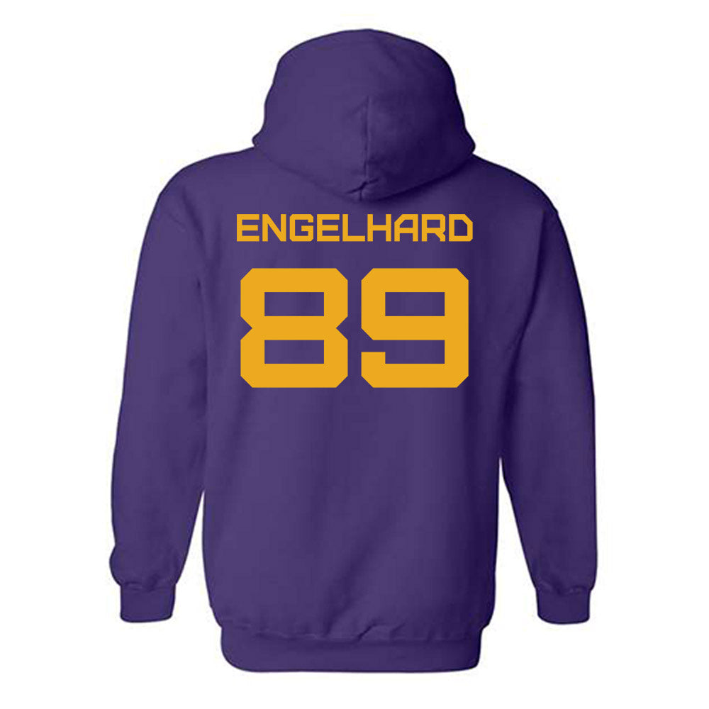 Albany - NCAA Football : Riley Engelhard - Classic Shersey Hooded Sweatshirt-1
