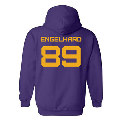 Albany - NCAA Football : Riley Engelhard - Classic Shersey Hooded Sweatshirt-1