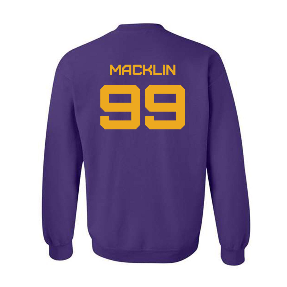 Albany - NCAA Football : Kylyn Macklin - Classic Shersey Crewneck Sweatshirt-1