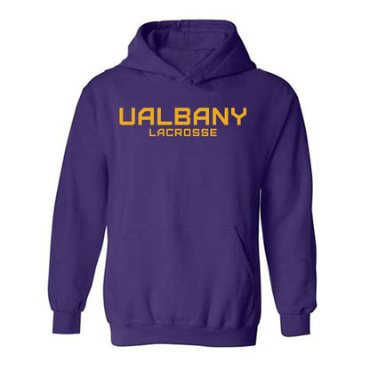 Albany - NCAA Men's Lacrosse : Danny Coleman - Classic Shersey Hooded Sweatshirt